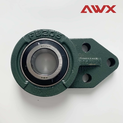Gối khối vòng bi quả chèn với dầu bôi trơn AWX vòng bi UCFB210 UCFB đường kính 50mm