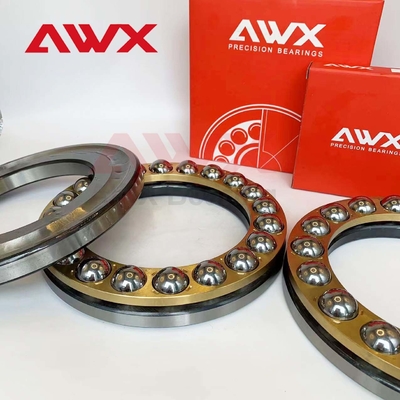 Chất liệu thép chính xác đẩy quả bóng mang thêm ánh sáng loạt đơn hướng ghế phẳng thép lồng 52210 mở